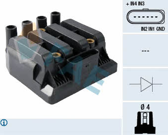 FAE 80270 Ignition coil 80270: Buy near me in Poland at 2407.PL - Good price!