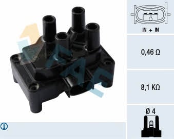 FAE 80285 Ignition coil 80285: Buy near me in Poland at 2407.PL - Good price!