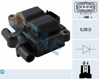 FAE 80293 Ignition coil 80293: Buy near me in Poland at 2407.PL - Good price!