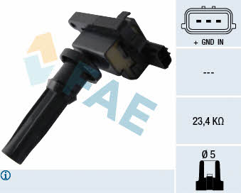 FAE 80316 Ignition coil 80316: Buy near me in Poland at 2407.PL - Good price!