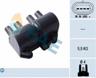 FAE 80318 Ignition coil 80318: Buy near me in Poland at 2407.PL - Good price!