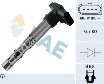 FAE 80326 Ignition coil 80326: Buy near me in Poland at 2407.PL - Good price!