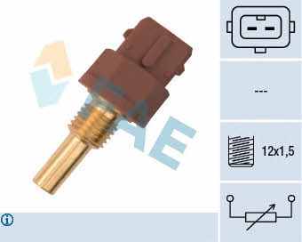 FAE 33595 Coolant temperature sensor 33595: Buy near me at 2407.PL in Poland at an Affordable price!