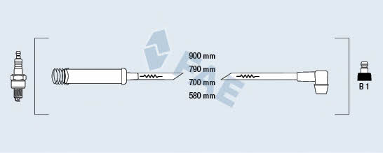 FAE 85960 Ignition cable kit 85960: Buy near me in Poland at 2407.PL - Good price!