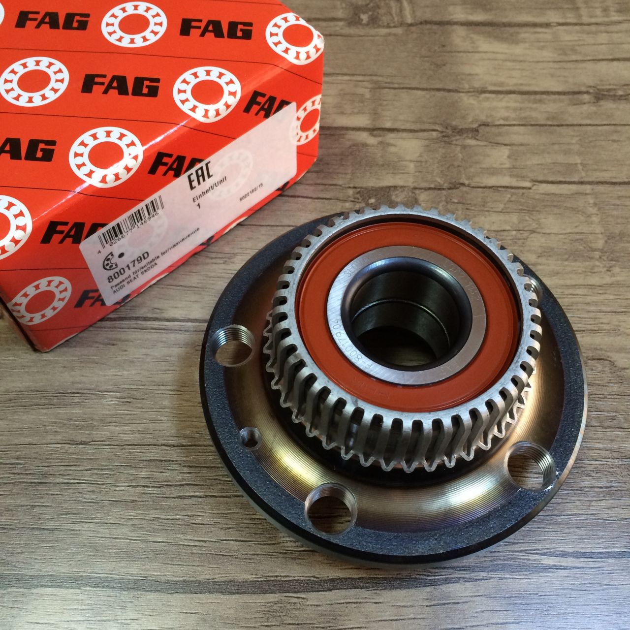 FAG 800179D Wheel hub with rear bearing 800179D: Buy near me in Poland at 2407.PL - Good price!