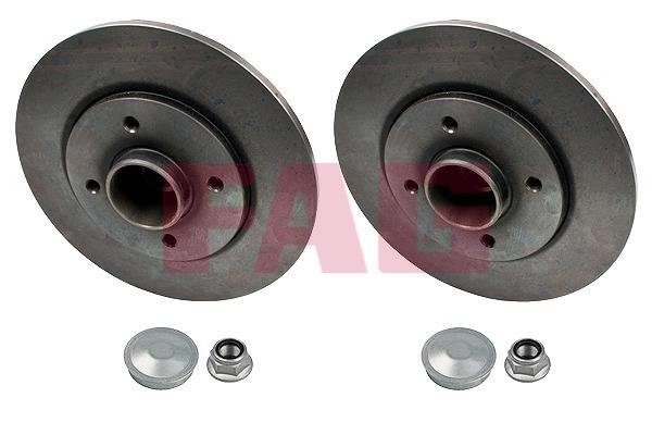 FAG 713 5311 00 Rear brake disc, non-ventilated 713531100: Buy near me in Poland at 2407.PL - Good price!
