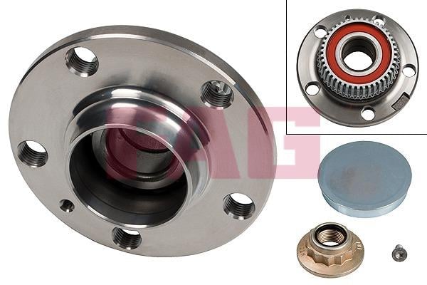 FAG 713 6102 20 Wheel hub with rear bearing 713610220: Buy near me in Poland at 2407.PL - Good price!