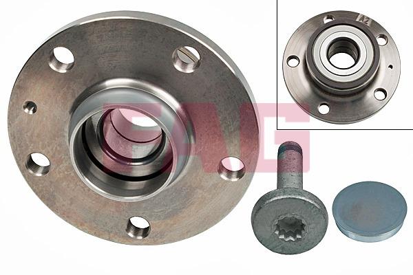 FAG 713 6106 20 Wheel hub with rear bearing 713610620: Buy near me in Poland at 2407.PL - Good price!