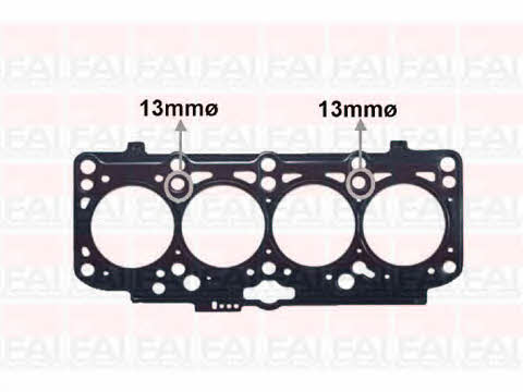 FAI HG1011 Gasket, cylinder head HG1011: Buy near me in Poland at 2407.PL - Good price!