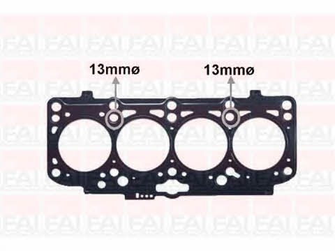 FAI HG1011A Gasket, cylinder head HG1011A: Buy near me in Poland at 2407.PL - Good price!