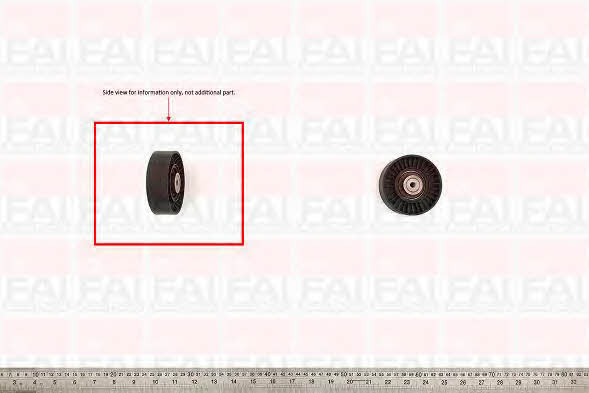 FAI T1027 V-ribbed belt tensioner (drive) roller T1027: Buy near me in Poland at 2407.PL - Good price!