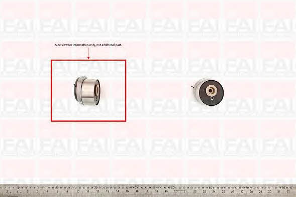 FAI T1162 Tensioner pulley, timing belt T1162: Buy near me in Poland at 2407.PL - Good price!