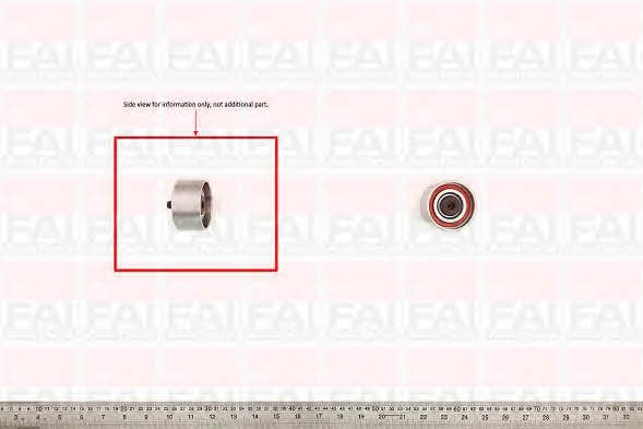 FAI T1164 Tensioner pulley, timing belt T1164: Buy near me in Poland at 2407.PL - Good price!