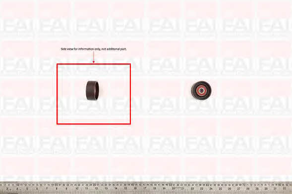 FAI T1264 Tensioner pulley, timing belt T1264: Buy near me in Poland at 2407.PL - Good price!