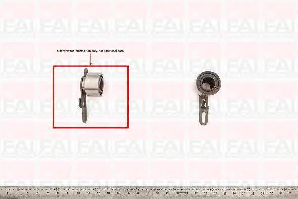 FAI T1754 Tensioner pulley, timing belt T1754: Buy near me in Poland at 2407.PL - Good price!