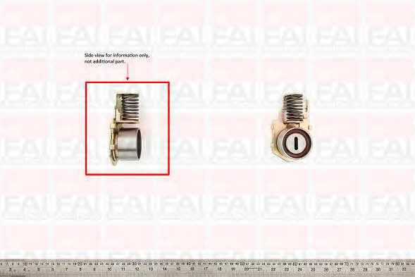 FAI T1819 Tensioner pulley, timing belt T1819: Buy near me in Poland at 2407.PL - Good price!