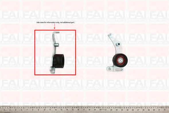FAI T2933 Tensioner pulley, timing belt T2933: Buy near me in Poland at 2407.PL - Good price!