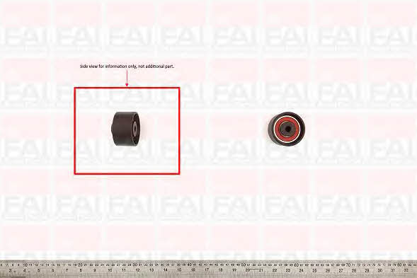 FAI T3011 Tensioner pulley, timing belt T3011: Buy near me in Poland at 2407.PL - Good price!