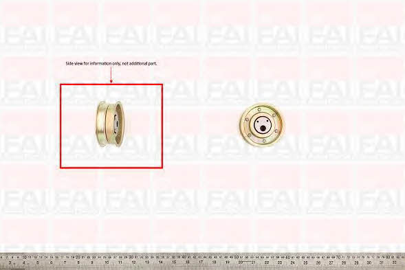 FAI T5110 Tensioner pulley, timing belt T5110: Buy near me in Poland at 2407.PL - Good price!