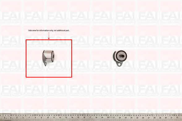 FAI T6440 Tensioner pulley, timing belt T6440: Buy near me in Poland at 2407.PL - Good price!