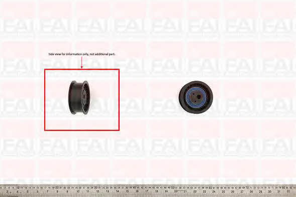 FAI T6810 Tensioner pulley, timing belt T6810: Buy near me in Poland at 2407.PL - Good price!