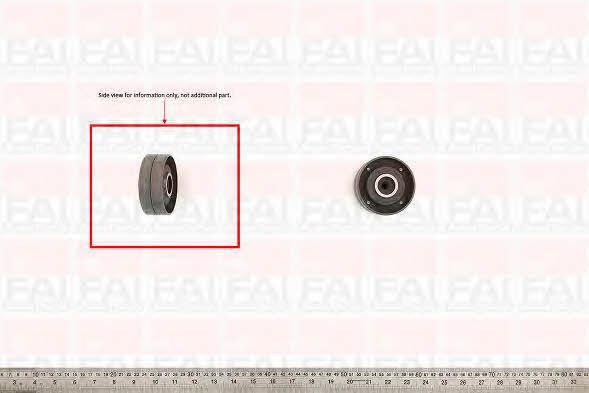 FAI T6910 Tensioner pulley, timing belt T6910: Buy near me in Poland at 2407.PL - Good price!
