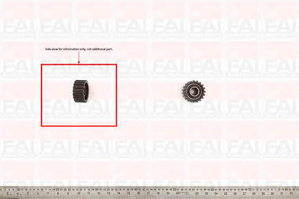 FAI T9244 Tensioner pulley, timing belt T9244: Buy near me in Poland at 2407.PL - Good price!