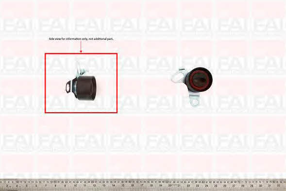 FAI T9252 Tensioner pulley, timing belt T9252: Buy near me in Poland at 2407.PL - Good price!