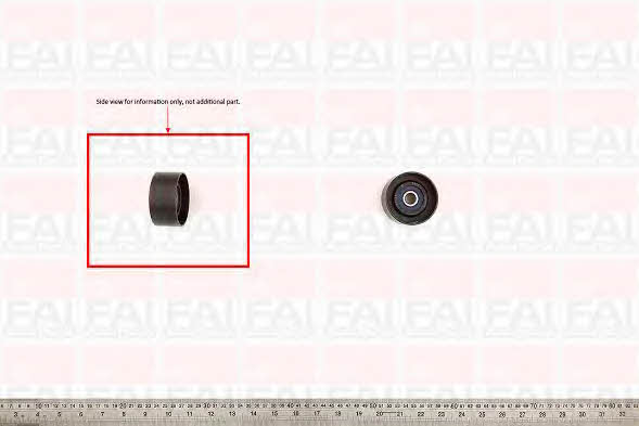 FAI T9255 Tensioner pulley, timing belt T9255: Buy near me in Poland at 2407.PL - Good price!