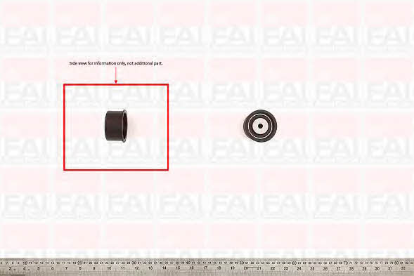FAI T9259 Tensioner pulley, timing belt T9259: Buy near me in Poland at 2407.PL - Good price!