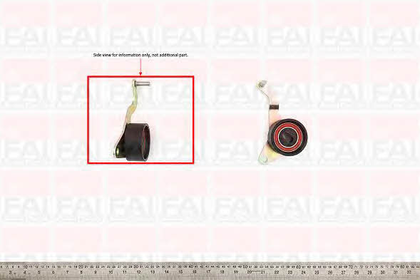 FAI T9283 Tensioner pulley, timing belt T9283: Buy near me in Poland at 2407.PL - Good price!