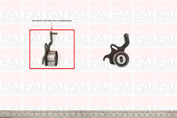 FAI T9284 Tensioner pulley, timing belt T9284: Buy near me in Poland at 2407.PL - Good price!