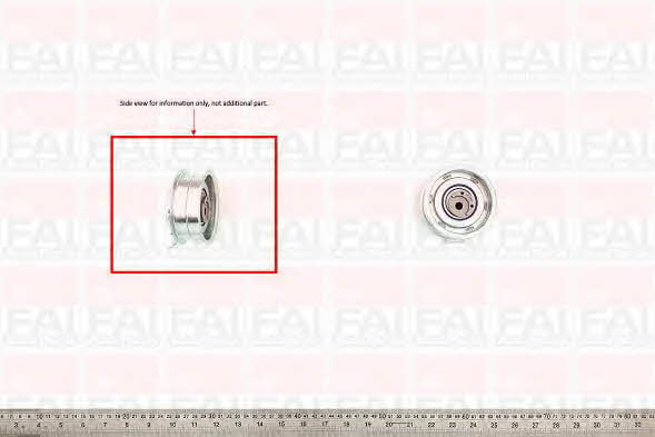 FAI T9307 Tensioner pulley, timing belt T9307: Buy near me in Poland at 2407.PL - Good price!