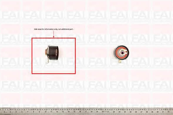 FAI T9314 Tensioner pulley, timing belt T9314: Buy near me in Poland at 2407.PL - Good price!