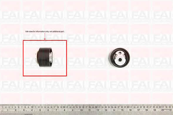 FAI T9317 Tensioner pulley, timing belt T9317: Buy near me in Poland at 2407.PL - Good price!