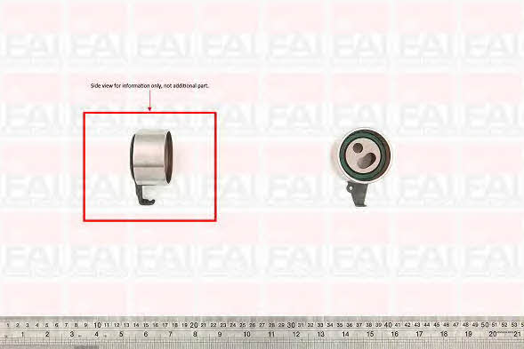 FAI T9319 Tensioner pulley, timing belt T9319: Buy near me in Poland at 2407.PL - Good price!