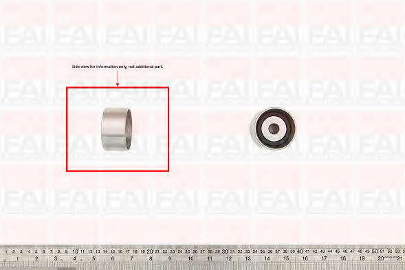 FAI T9326 Tensioner pulley, timing belt T9326: Buy near me in Poland at 2407.PL - Good price!