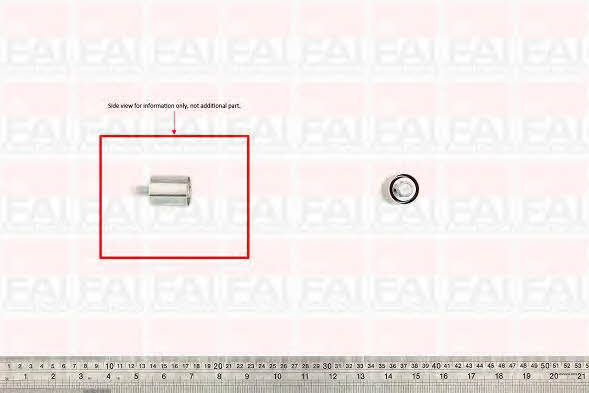 FAI T9362 Tensioner pulley, timing belt T9362: Buy near me in Poland at 2407.PL - Good price!