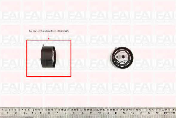 FAI T9369 Tensioner pulley, timing belt T9369: Buy near me in Poland at 2407.PL - Good price!