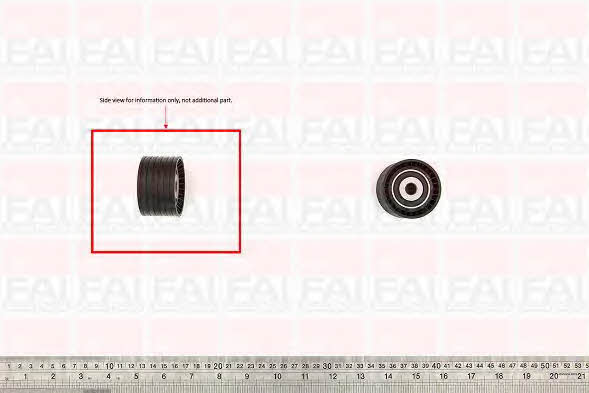 FAI T9370 Tensioner pulley, timing belt T9370: Buy near me in Poland at 2407.PL - Good price!