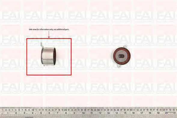 FAI T9417 Tensioner pulley, timing belt T9417: Buy near me in Poland at 2407.PL - Good price!