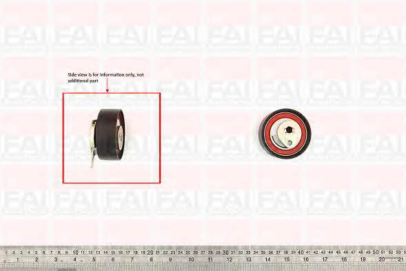 FAI T9488 Tensioner pulley, timing belt T9488: Buy near me in Poland at 2407.PL - Good price!