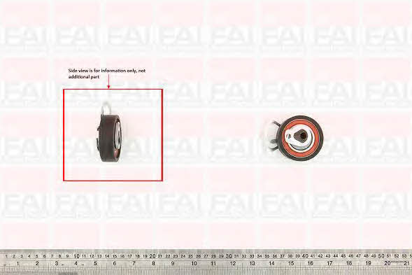 FAI T9509 Tensioner pulley, timing belt T9509: Buy near me in Poland at 2407.PL - Good price!
