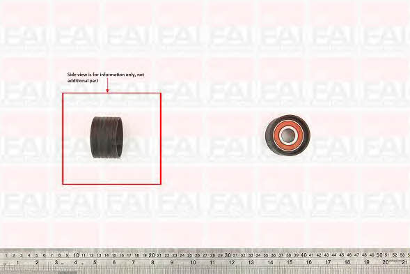 FAI T9512 Tensioner pulley, timing belt T9512: Buy near me in Poland at 2407.PL - Good price!