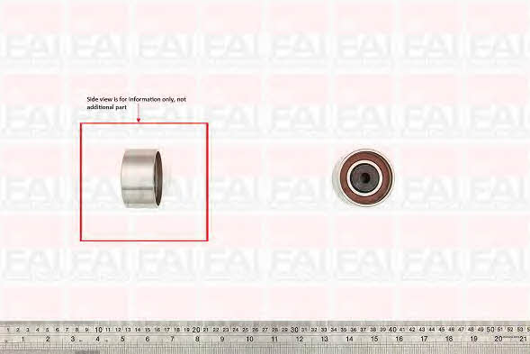 FAI T9558 Tensioner pulley, timing belt T9558: Buy near me in Poland at 2407.PL - Good price!