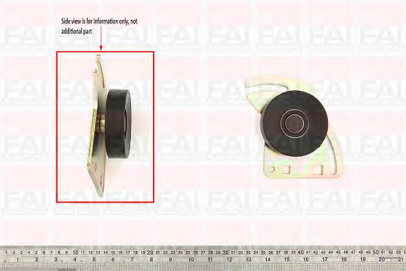 FAI T9587 V-ribbed belt tensioner (drive) roller T9587: Buy near me in Poland at 2407.PL - Good price!
