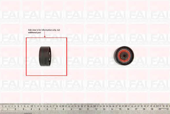 FAI T9594 V-ribbed belt tensioner (drive) roller T9594: Buy near me in Poland at 2407.PL - Good price!