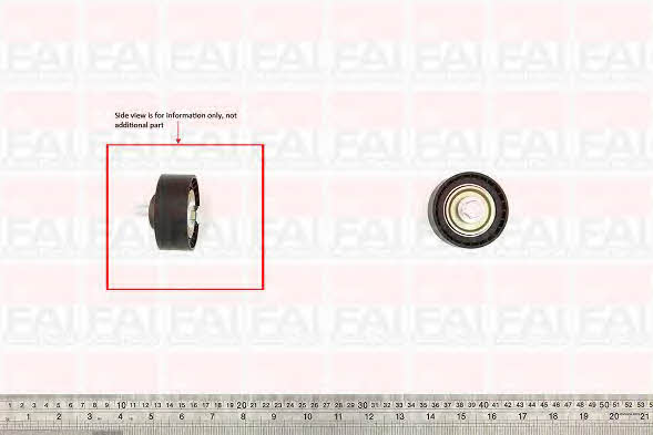 FAI T9596 Rolka napinacza, pasek klinowy wielorowkowy T9596: Dobra cena w Polsce na 2407.PL - Kup Teraz!