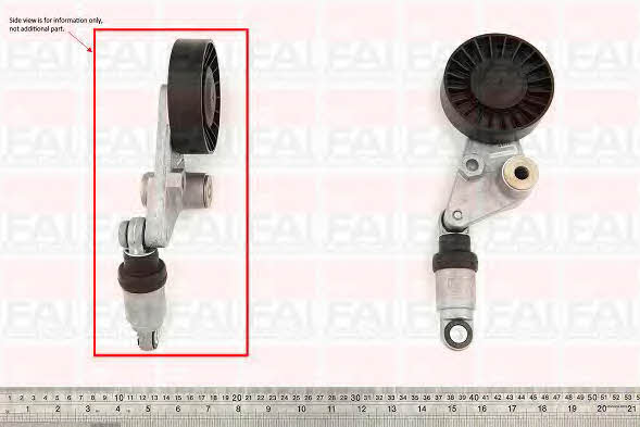 FAI T9607 DRIVE BELT TENSIONER T9607: Buy near me in Poland at 2407.PL - Good price!