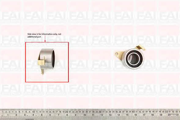 FAI T9702 Tensioner pulley, timing belt T9702: Buy near me in Poland at 2407.PL - Good price!